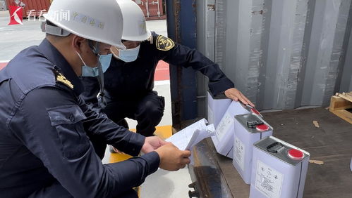 洋山海關嚴查危險品瞞報，10.8噸化學品被查獲，檢測服務成關鍵防線